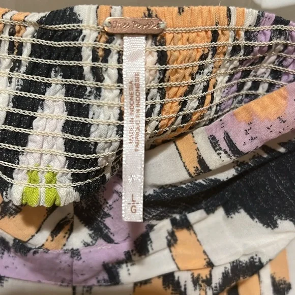 FREE PEOPLE Mojave Strapless Maxi Dress Size: L - Picture 3 of 9